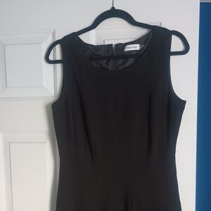 Calvin Klein Black Sleeveless Dress
